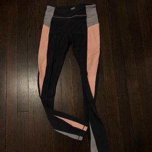 Athelta Girl Size L/12 Peach, Gray, Purple Full leggings